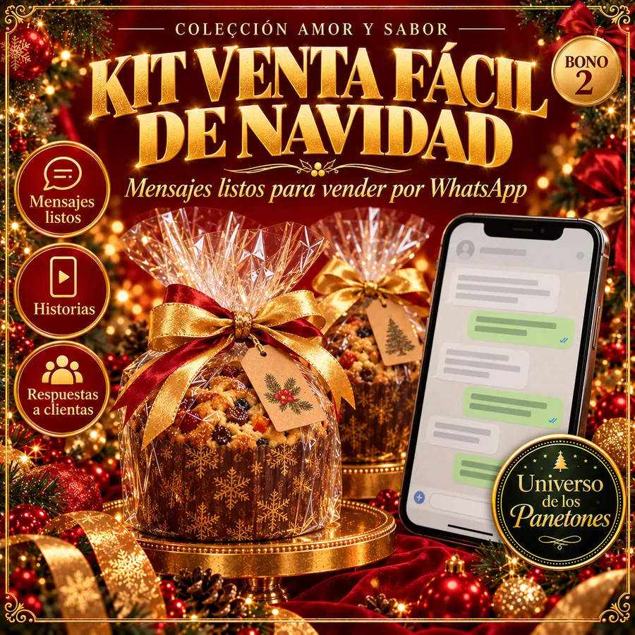 Bono 2: Kit Venta Fácil de Navidad