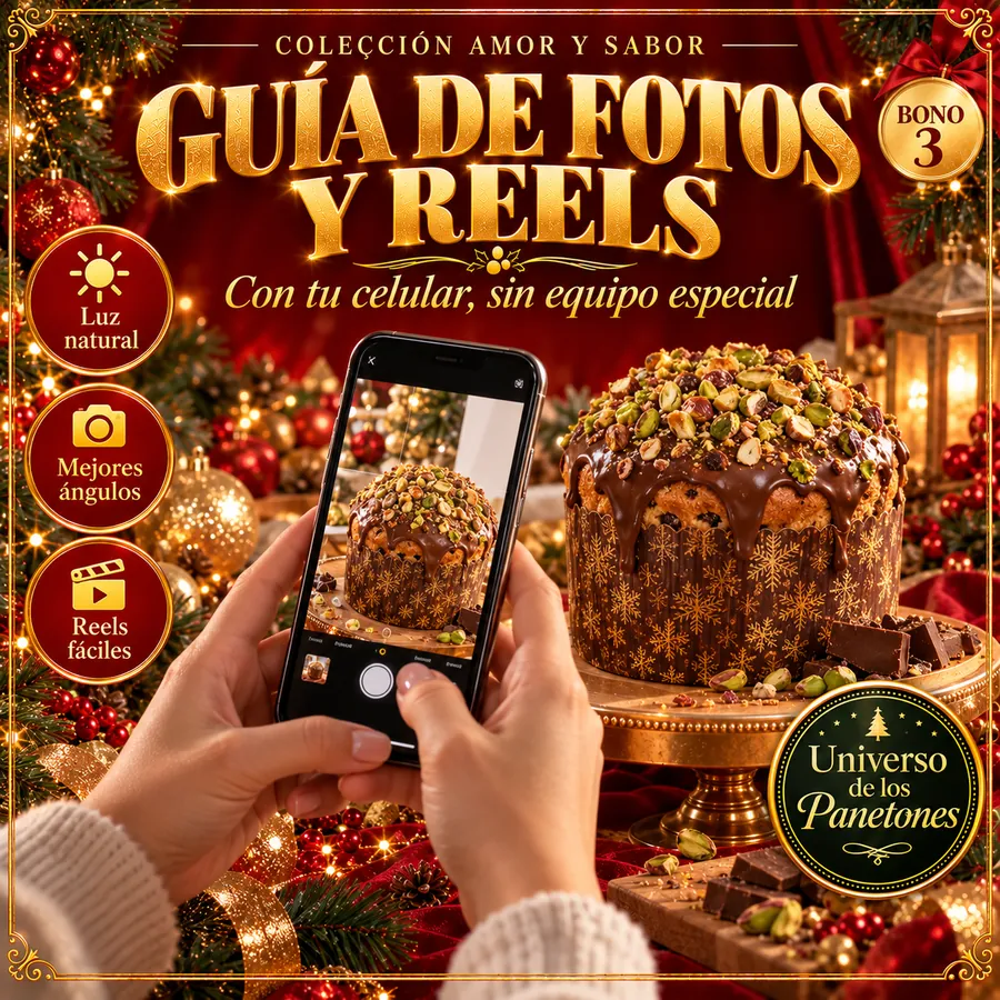 Bono 3: Guía de Fotos y Reels con el Celular