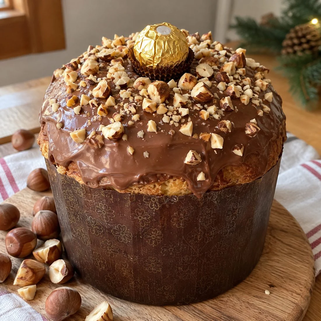 Panetón Ferrero Rocher