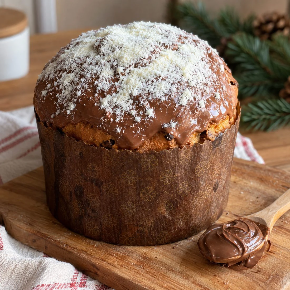 Panetón Nido con Nutella
