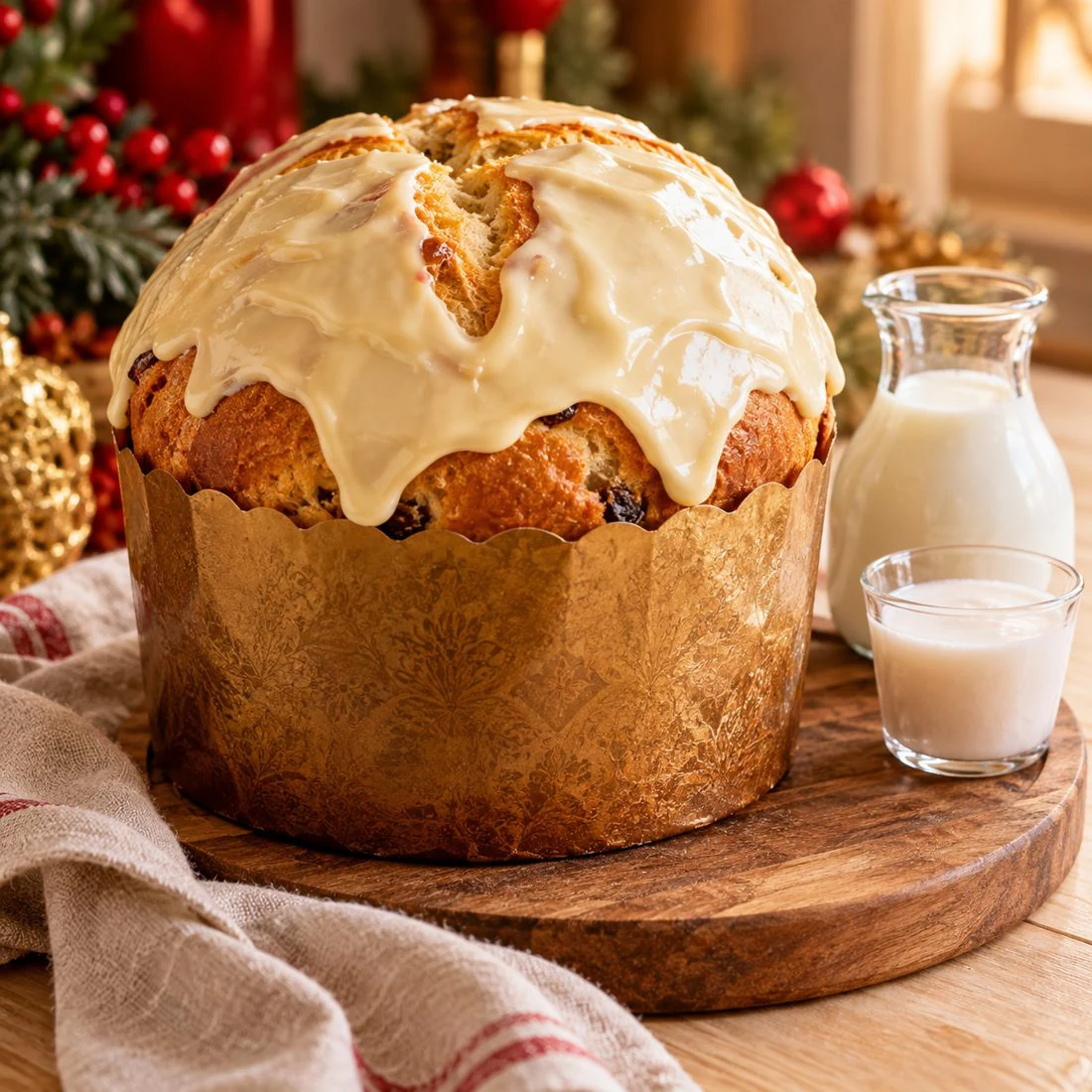 Panetón 4 leches